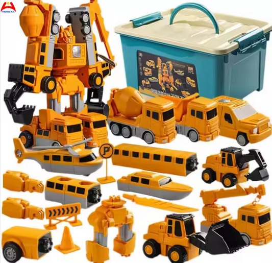 Transforms Engineering Car Toys DIY