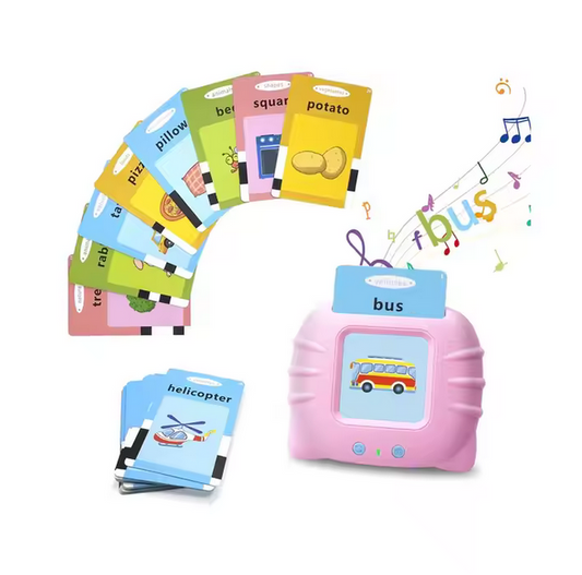 Flash cards reader toy